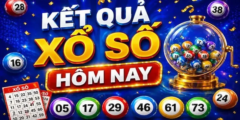 Giao diện màn hình hiển thị trực tiếp XSMB với bảng kết quả cập nhật từng giây