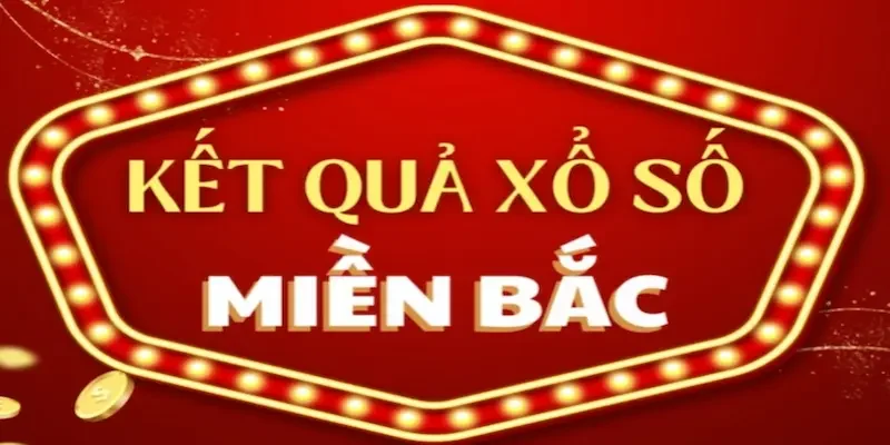 Giao diện bảng kết quả Miền Bắc hôm nay